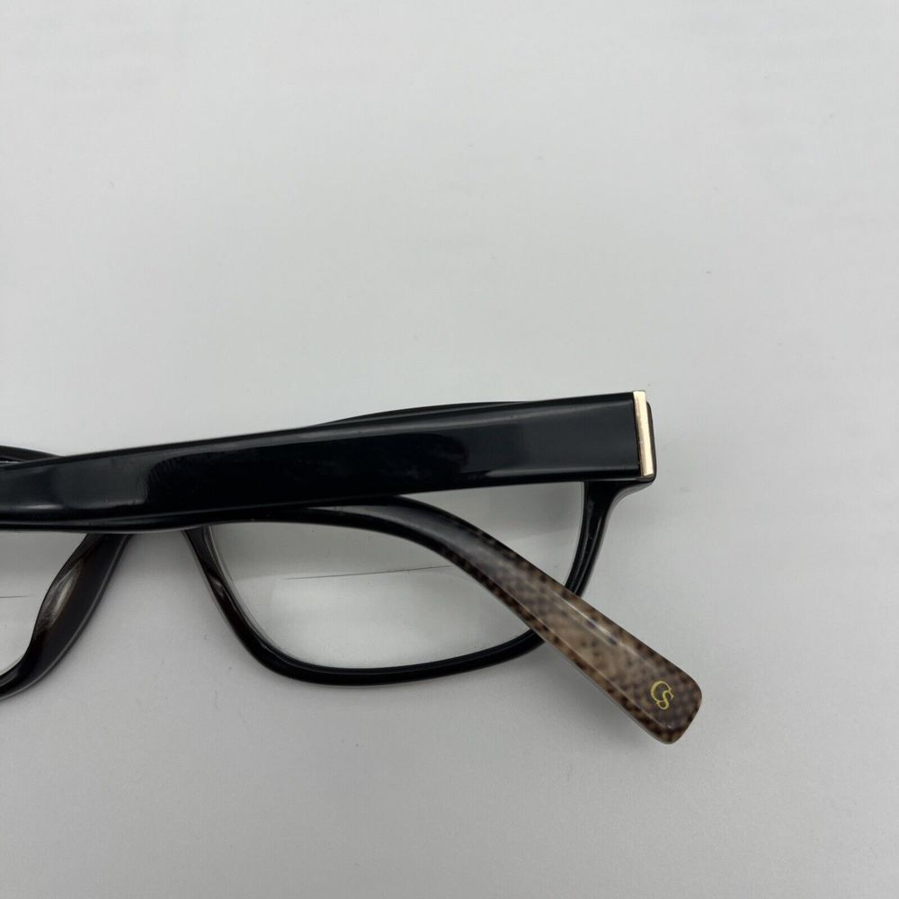 Christian Soriano CV Carmen Eyeglasses Frames 53-14-138 BWNSK Snakeskin Inspired - Picture 5 of 16